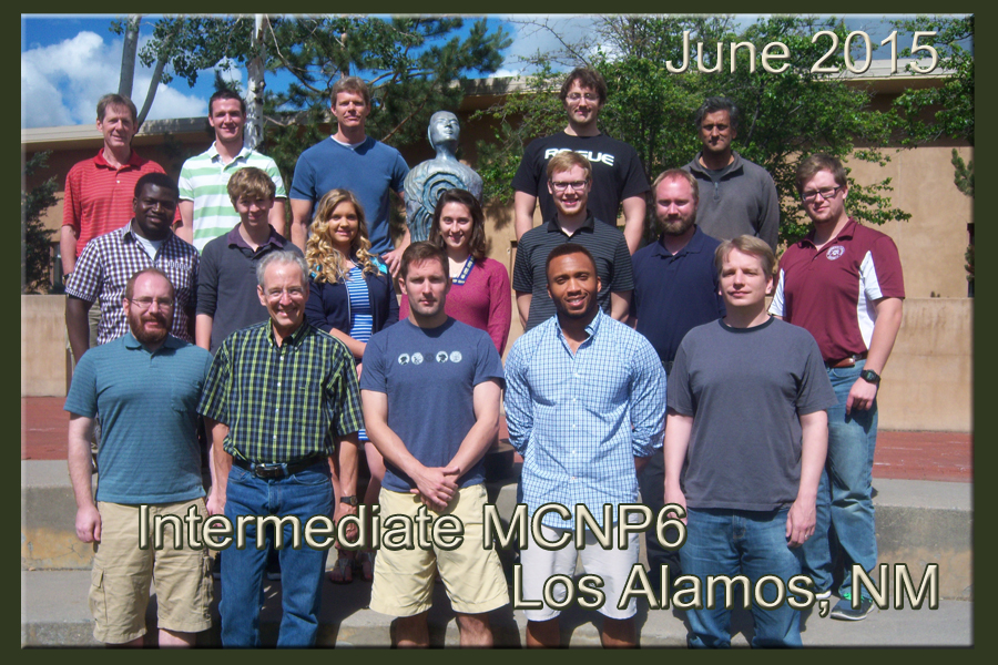 June 2015 MCNP6 Los Alamos Class Picture